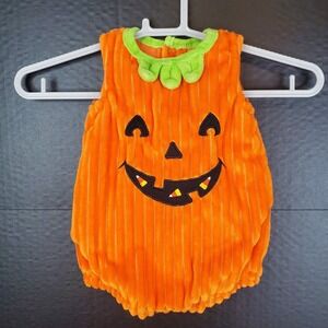 Baby Starters Pumpkin Baby‎ Infant  Halloween Costume Size 3 Mos, 8-12.5 Lbs